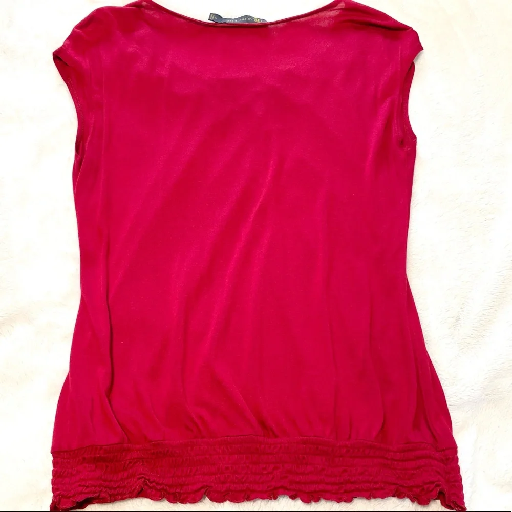 Women’s OUTBACK RED Short Sleeve Scoop Neck Top Size M